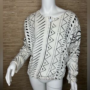 Vintage white/black graphic sweatshirt